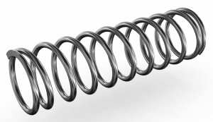 Cylindrical compression spring