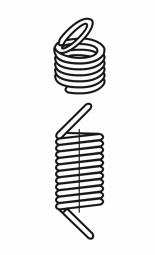 1/1 Ojal alemán levantado en ángulo