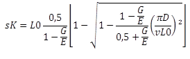 Mola de compressão Fórmula Deflexão da mola de compressão