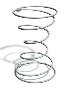 Tailienfeder als Polster- oder Matratzenfeder